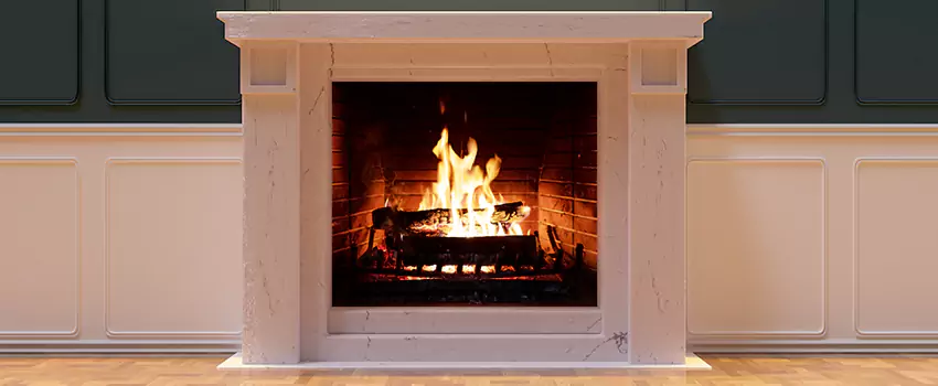 Decorative Electric Fireplace Installation in Riviera Beach, Florida