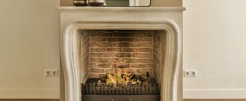 Vintage-style Fireplace Redesign in Riviera Beach, Florida