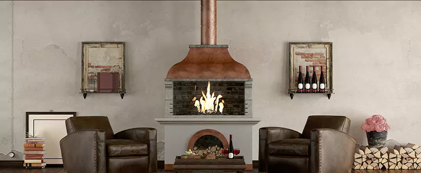 Thelin Hearth Products Providence Pellet Insert Fireplace Installation in Riviera Beach, FL