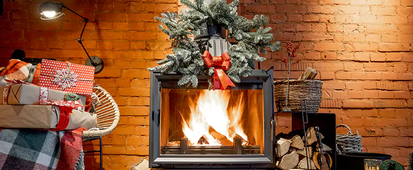 Travis Industries Linear Gas Fireplace Installation in Riviera Beach, Florida