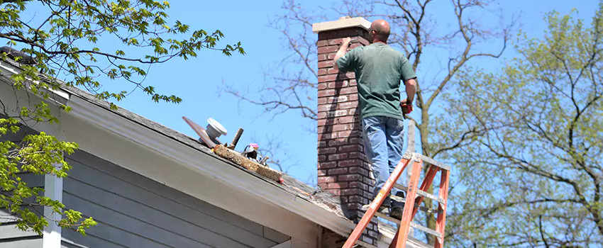 Vinyl and PVC Chimney Flashing Installation in Riviera Beach, FL