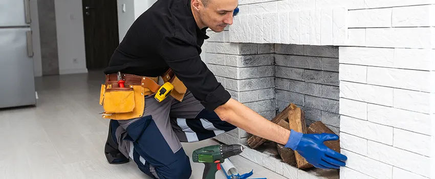 Fireplace Damaged Damper Frame Repair Services in Riviera Beach, Florida