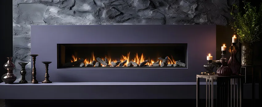 Ember Bed for Ventless Gas Fireplace in Riviera Beach, FL