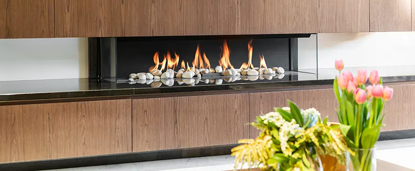 Double-height Fireplace Design Refurbishment in Riviera Beach, Florida