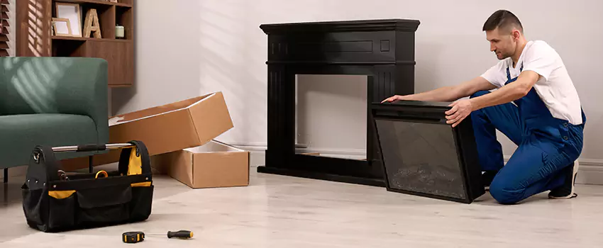 Old Rusted Metal Fireplace Repair And Replacement in Riviera Beach, FL